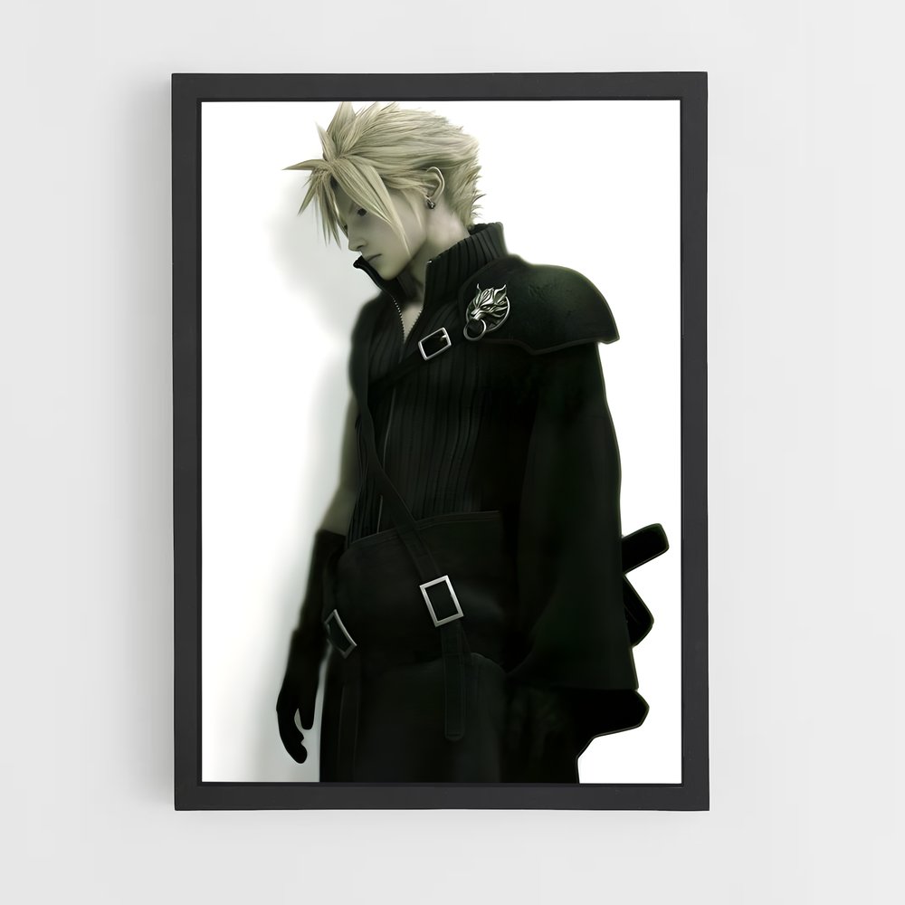 Poster L'Ombre de Cloud – affiche Final Fantasy (vue 2)